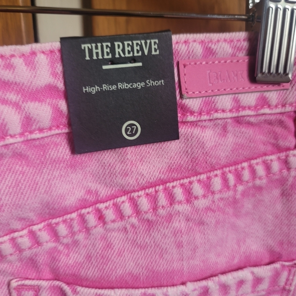 BlankNYC, The Reeve, High Rise Short, In Flamingo,‎ Size 27 - Picture 8 of 12